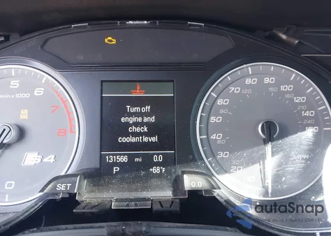 2014 Audi S4 3.0T Premium Plus из США, поврежденный, VIN WAUBGAFL3EA003534